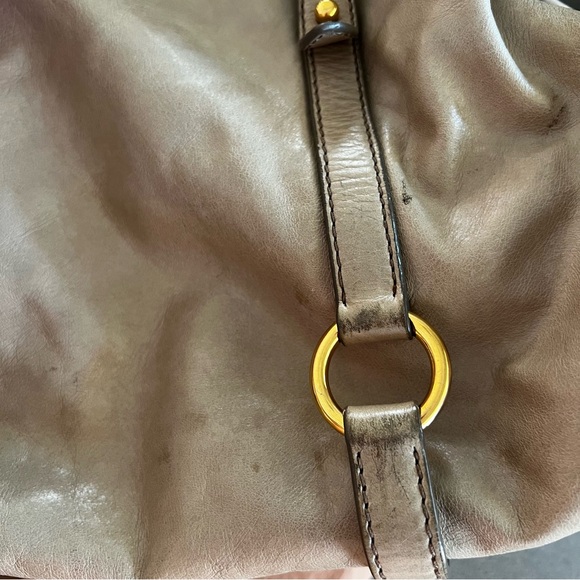 MIU MIU VITELLO SHINE BOW BAG - Picture 5 of 16